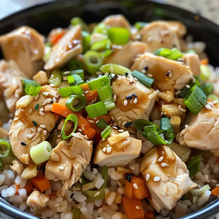 Effortless Chicken Rice Meal Prep for Busy Weekdays Side view of a meal prep container filled with chicken and mixed vegetables.
