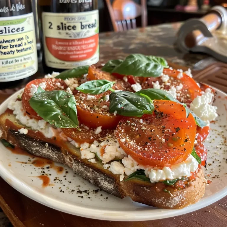 Hearty bread slice topped with creamy cottage cheese and fresh veggies.