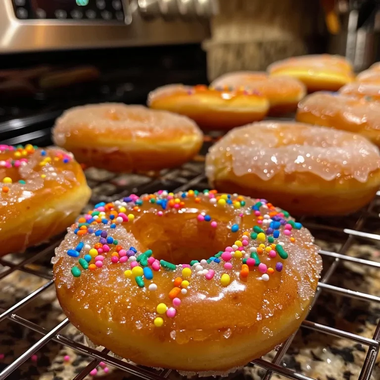 Close-up view of freshly made mini donuts, showing their golden-brown texture.