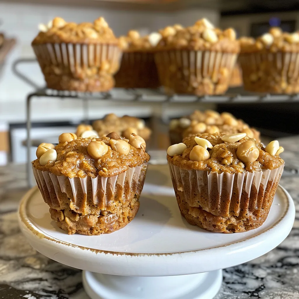 ['Juicy Chickpea Flour Muffins with visible ingredients like red bell pepper and jalapenos.', 'Side view of golden-brown Chickpea Flour Muffins showcasing their fluffy texture.', 'Close-up of Chickpea Flour Muffins featuring a variety of colorful toppings and garnishes.', 'Deliciously baked Chickpea Flour Muffins with a moist interior and vibrant vegetable pieces.']
