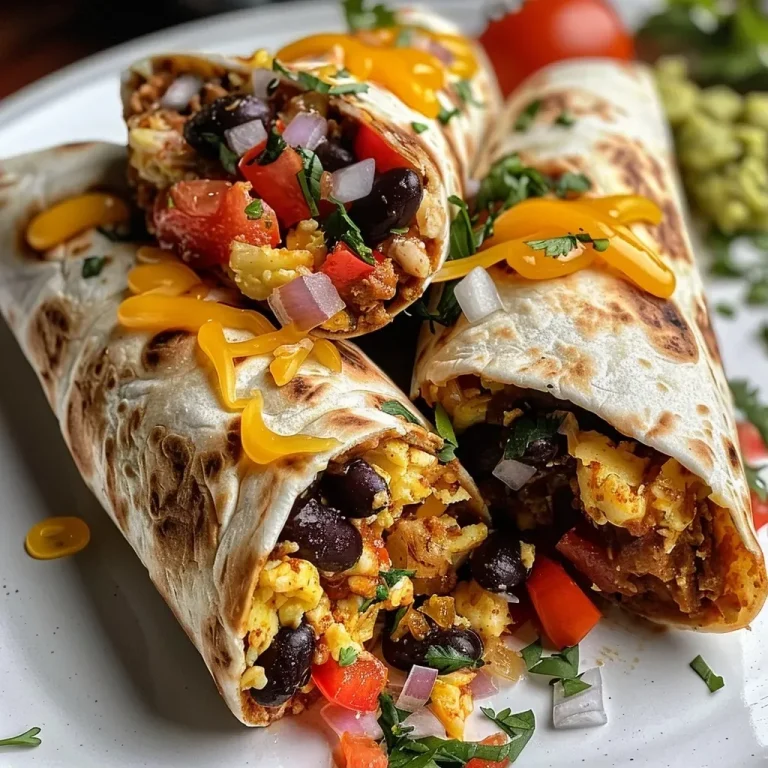 ['Close-up side view of a juicy breakfast burrito filled with eggs and colorful ingredients.', 'Delicious breakfast burrito showcasing eggs, black beans, and bell peppers in a whole-grain tortilla.', 'Side angle view of a hearty breakfast burrito with eggs, garnished with diced onions and cheese.', 'Mouthwatering breakfast burrito filled with eggs, beans, and peppers, served on a plate.']