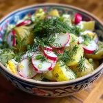 ['A close-up view of a vibrant Okroshka dish featuring diced vegetables and chicken.', 'A detailed side view of a bowl of Okroshka with colorful ingredients including radishes and cucumbers.', 'An appetizing close-up of a fresh Okroshka recipe showcasing boiled eggs and herbs.', 'A well-composed side image of Okroshka, highlighting the contrast of bright vegetables and creamy liquid.']