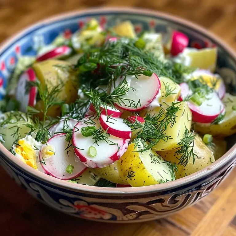 ['A close-up view of a vibrant Okroshka dish featuring diced vegetables and chicken.', 'A detailed side view of a bowl of Okroshka with colorful ingredients including radishes and cucumbers.', 'An appetizing close-up of a fresh Okroshka recipe showcasing boiled eggs and herbs.', 'A well-composed side image of Okroshka, highlighting the contrast of bright vegetables and creamy liquid.']