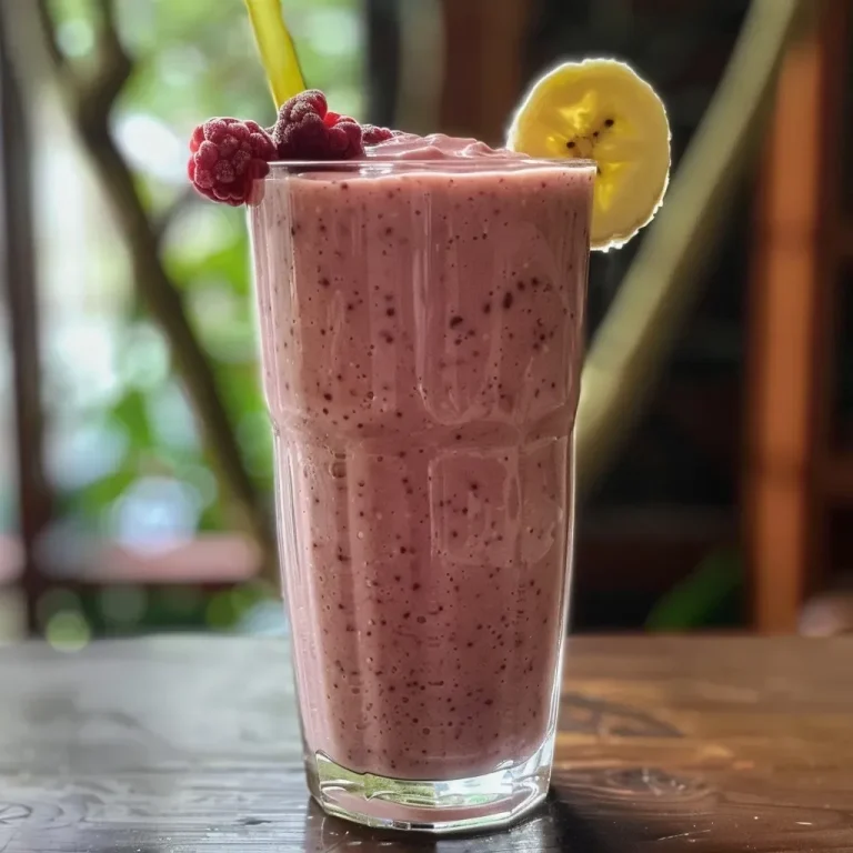 ['Close-up side view of a vibrant quinoa smoothie in a clear glass, topped with mixed berries.', 'A refreshing quinoa smoothie filled with colorful berries and banana, displayed in a glass.', 'Thick quinoa smoothie with a rich texture, showcasing fruits and a creamy appearance.', 'A delicious quinoa smoothie presented in a glass, featuring a blend of berries and banana.']
