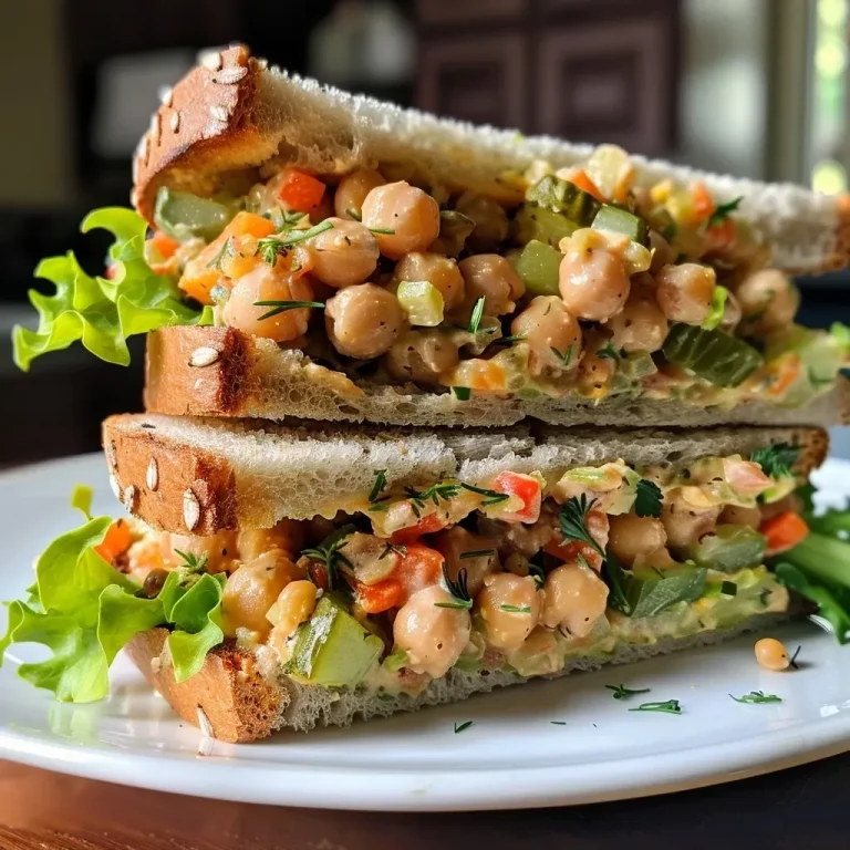 ['A close-up side view of a vegan chickpea salad sandwich on whole grain bread, filled with lentils, chickpeas, and fresh vegetables.', 'A flavorful vegan sandwich showcasing bright colors of lentils and chickpeas, garnished with lettuce and served on sprouted bread.', 'A detailed side perspective of a hearty vegan "egg" salad sandwich bursting with ingredients like red lentils and green onions.', 'A vibrant display of a chickpea and lentil salad sandwich on whole grain bread, highlighting the mix of fresh veggies and herbs.']