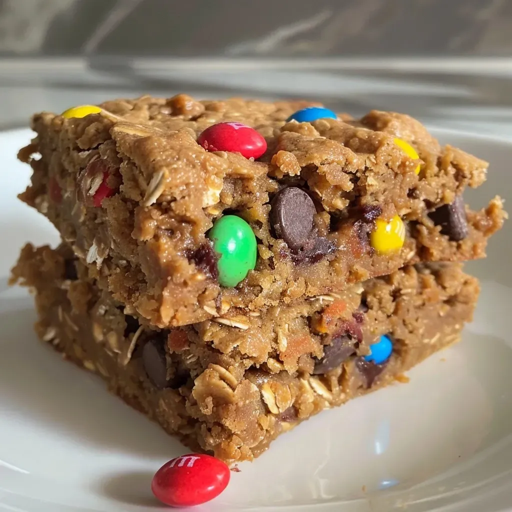 Side view of Healthy Monster Protein Cookie Dough showing its creamy texture and vibrant ingredients.