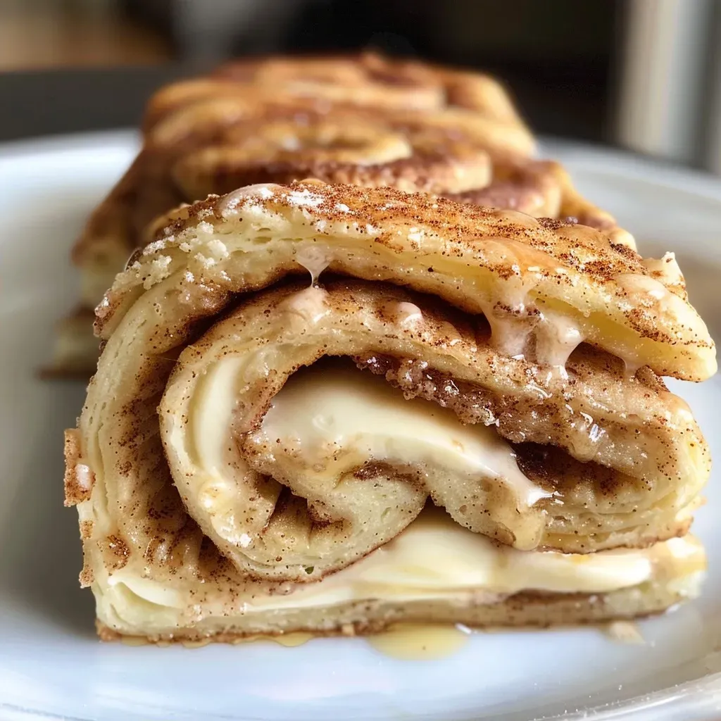 Side view of delicious Keto Cinnamon Roll Ups, highlighting their gooey filling and low-carb tortilla.