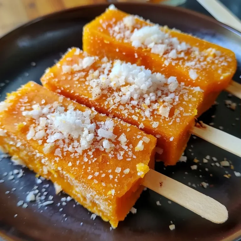 A close-up view of Sweet Potato Pops showcasing their golden-brown color and texture.