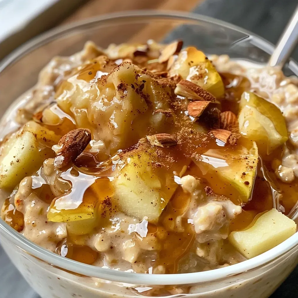 Apple Pie Overnight Oats