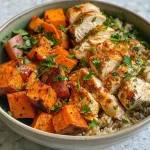 Chicken Sweet Potato Bowl: Your Easy High-Protein Meal!