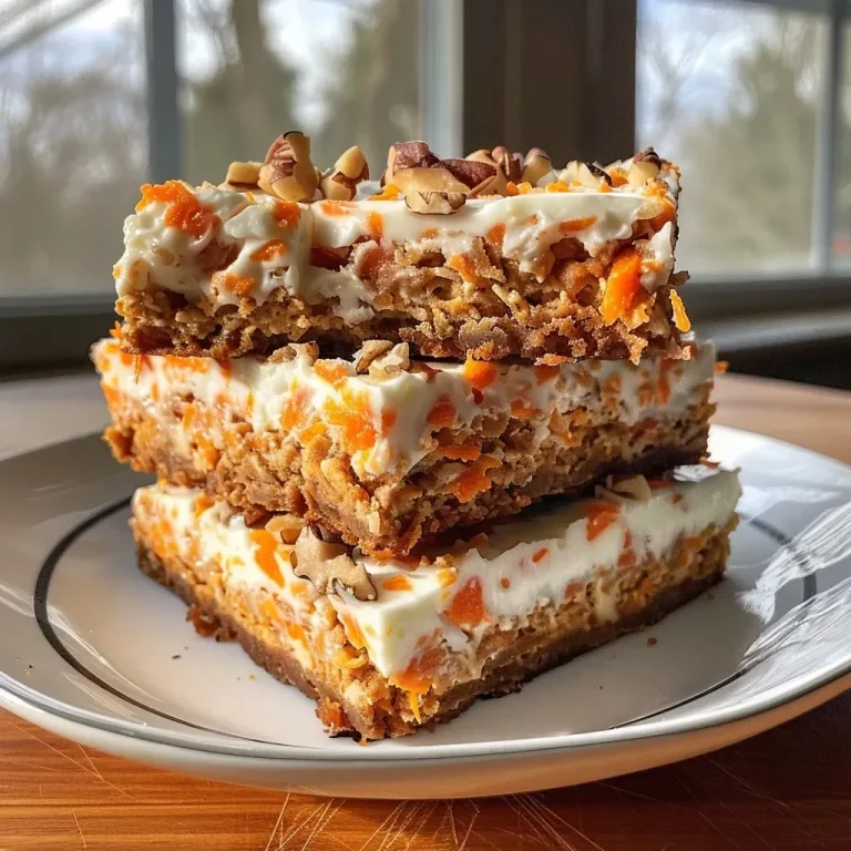 Delightful Cottage Cheese Carrot Cake Bars: A Wholesome Treat Cottage Cheese Carrot Cake Bars