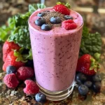 Easy Mixed Berry Protein Smoothie to Boost Energy & Delight Your Tastebuds