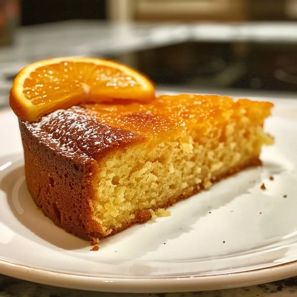 Flourless orange cake