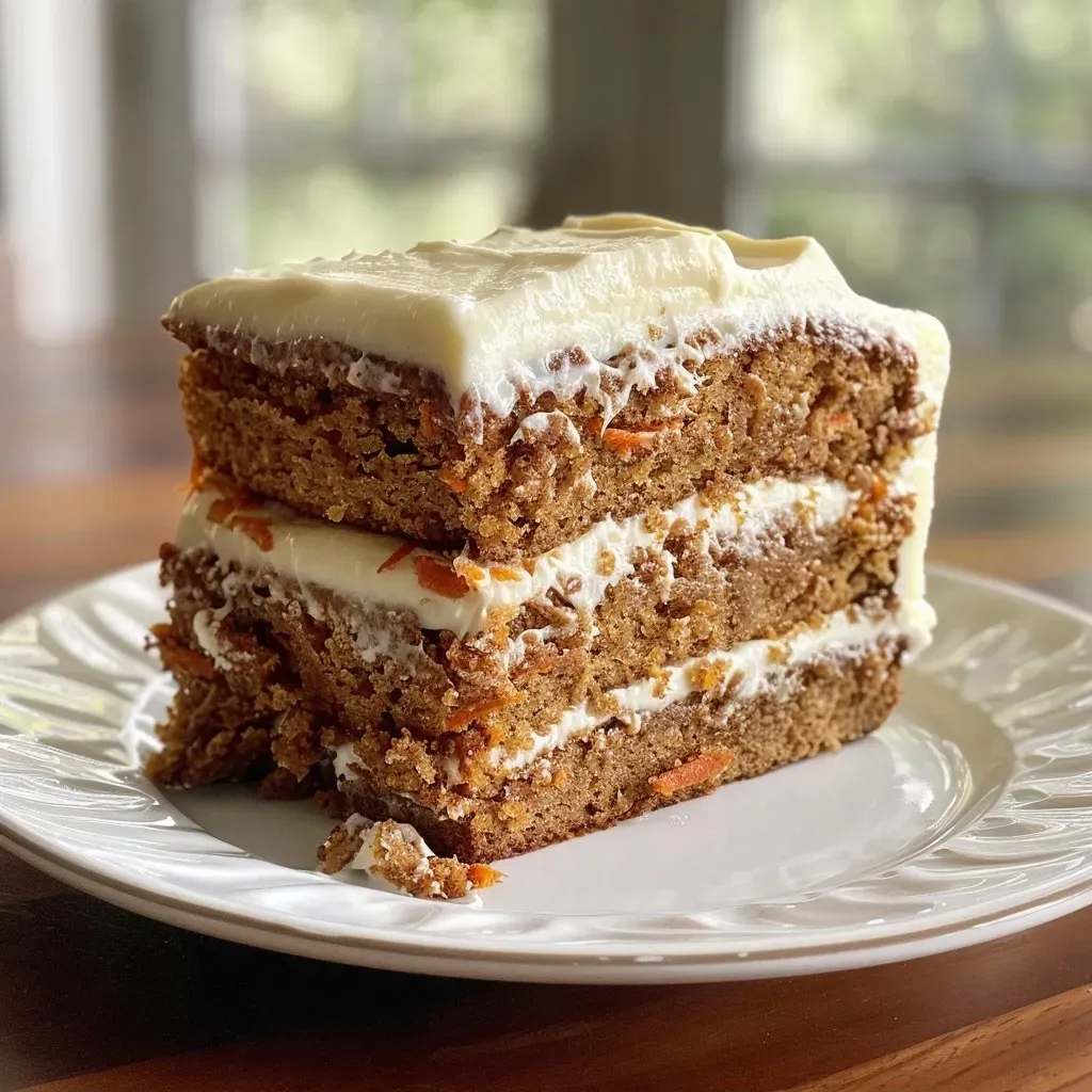 Healthy Classic Carrot Cake