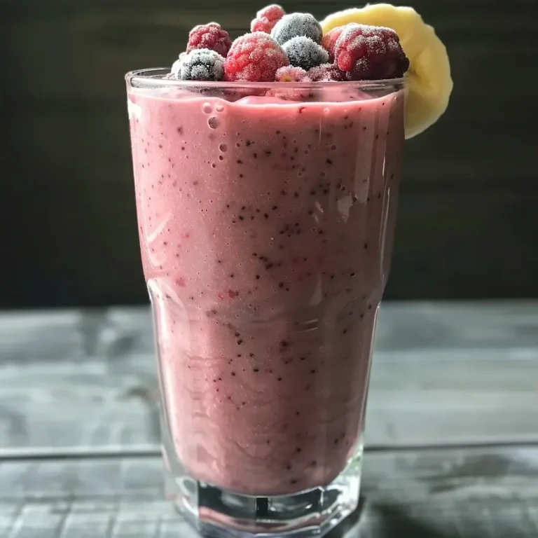 Fuel Your Day: The Ultimate Healthy High Protein Smoothie Healthy High Protein Smoothie (46 Grams Per Serving) Recipe