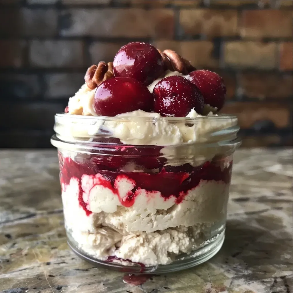 Healthy No Bake Cheesecake in a Jar: Gluten Free
