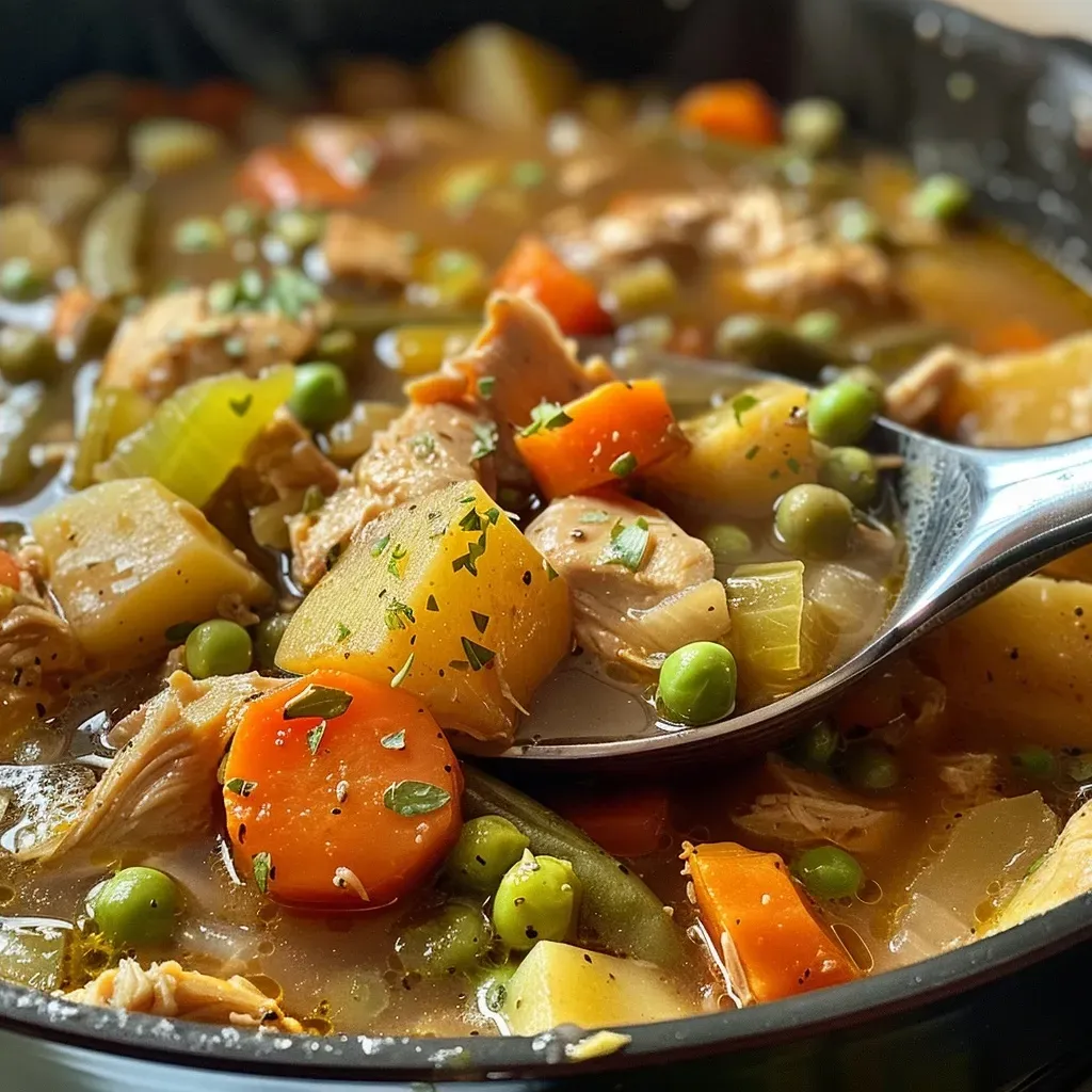 Hearty One-Pot Chicken Stew – Cozy, Easy & Family-Approved