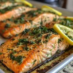 Herbed Butter Baked Salmon