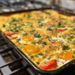 High-Protein Cottage Cheese Egg Bake