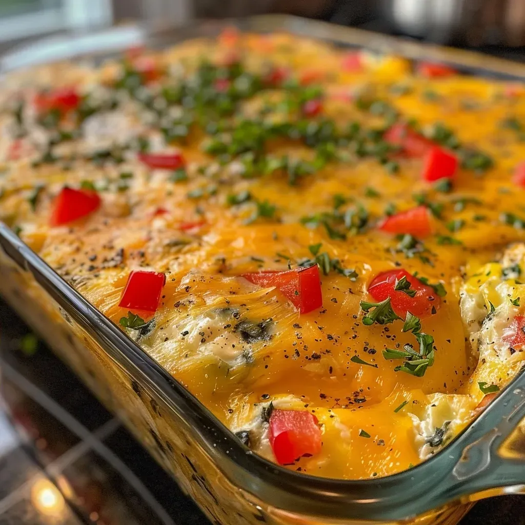 High-Protein Cottage Cheese Egg Bake