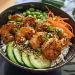 Honey Garlic Shrimp Bowl in 20 Minutes
