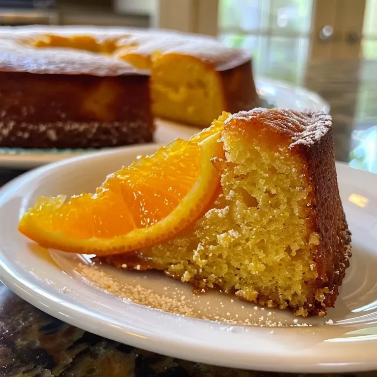 Brighten Your Day with a Moist Whole Orange Cake: A Simple Delight Moist Whole Orange Cake