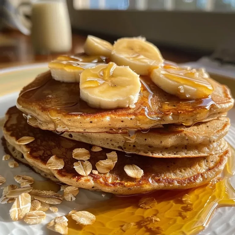 Energizing Oatmeal Protein Pancakes: A Simple Breakfast Delight Oatmeal Protein Pancakes | Banana Whey And Oats