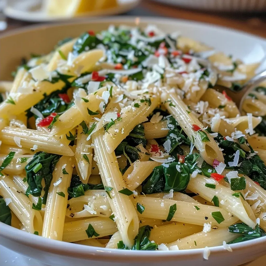 Pasta With Spinach: Easy & Quick Recipe