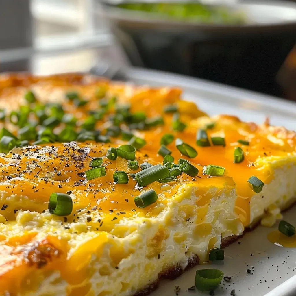 Savory Cottage Cheese & Egg Casserole