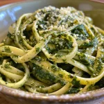 Pasta with Spinach Sauce
