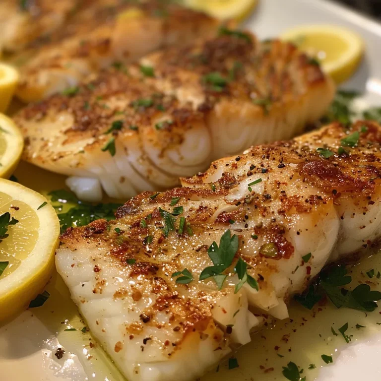 Delicious Oven Baked Cod Fillets in 30 Minutes or Less
