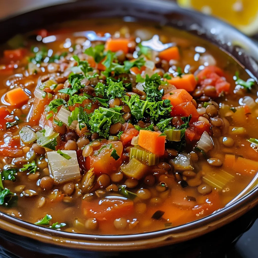 Mediterranean Lentil Soup