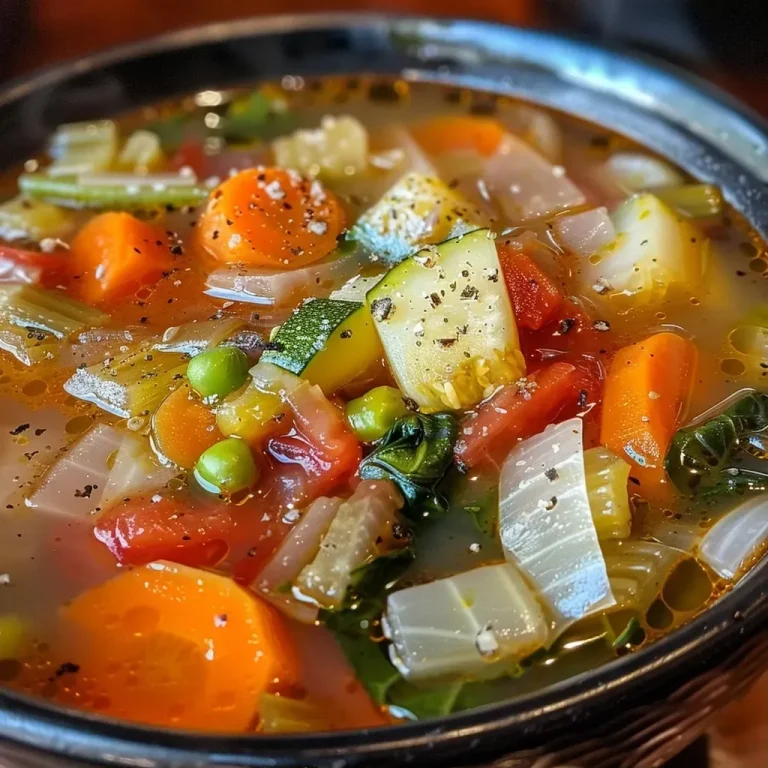 Wholesome Vegetable Soup for Effortless Weeknight Dinners Weight Watchers Vegetable Soup